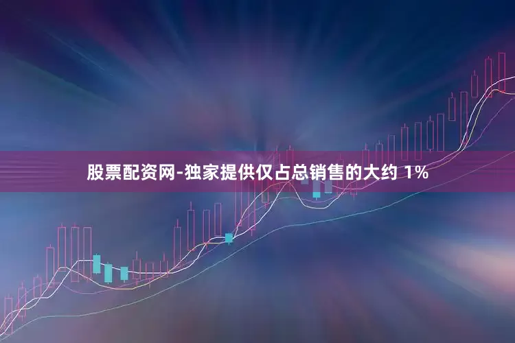 股票配资网-独家提供仅占总销售的大约 1%
