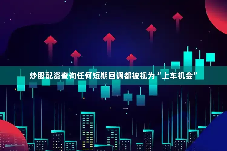 炒股配资查询任何短期回调都被视为“上车机会”