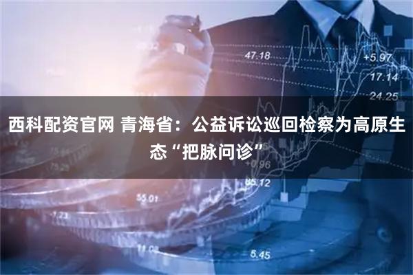 西科配资官网 青海省：公益诉讼巡回检察为高原生态“把脉问诊”